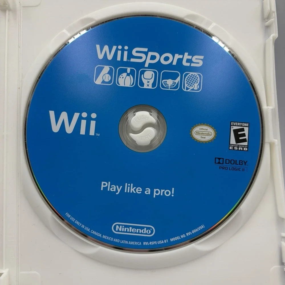 Wii Sports (Nintendo Wii, 2006) Disc Only - Tested Working